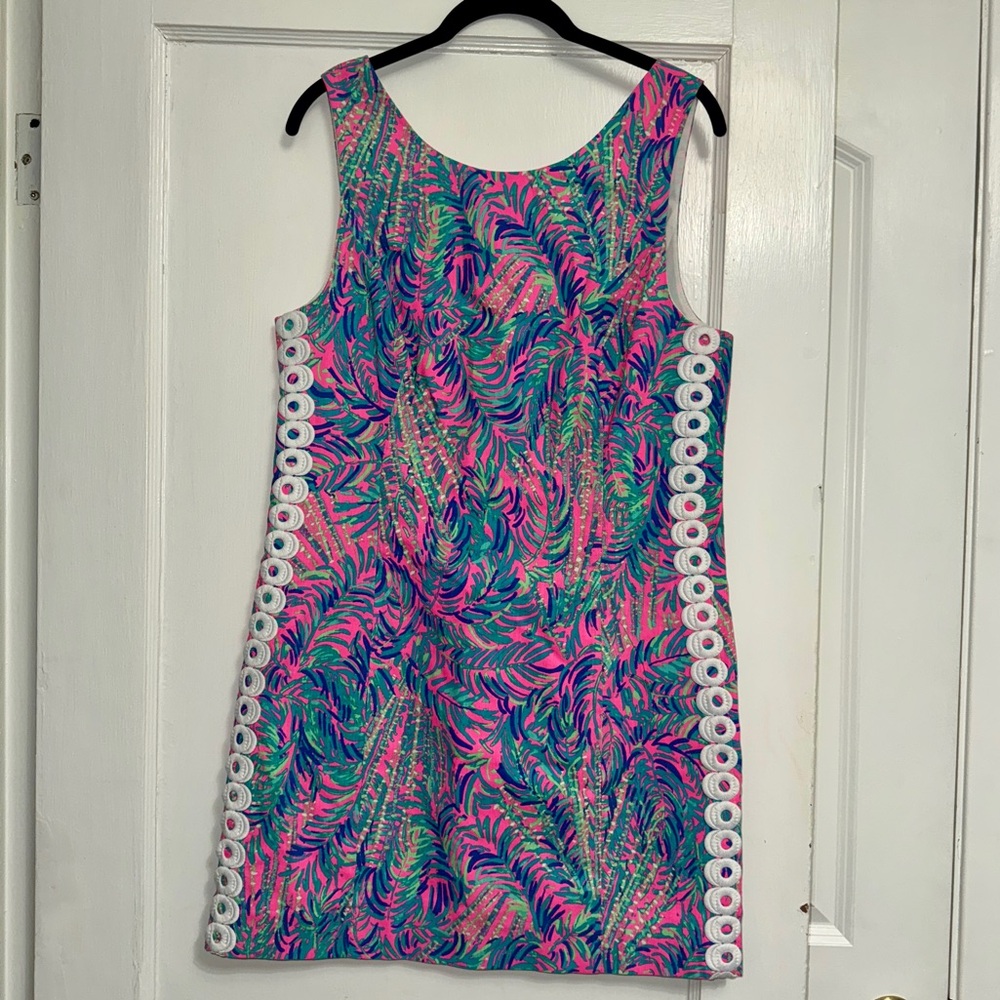 Lilly Pulitzer Mila Shift Dress in Pink Sunset Coco Breeze